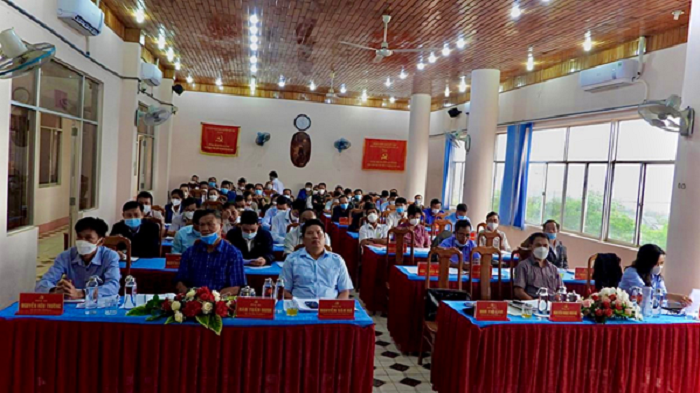 Hoi nghi Ban Chap hanh Dang bo huyen (mo rong) so ket cong tac quy I nam 2022 3